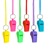 Neon Whistle Necklace- 2"